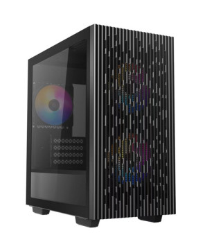 DeepCool MATREXX 40 3FS Micro-ATX Case In Black DP-MATX-MATREXX40-3FS