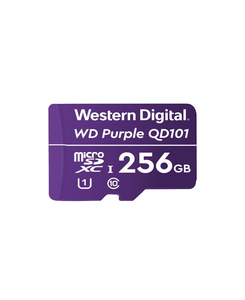 Western Digital Purple QD101 256GB MicroSDXC Card WDD256G1P0C-85AEL0