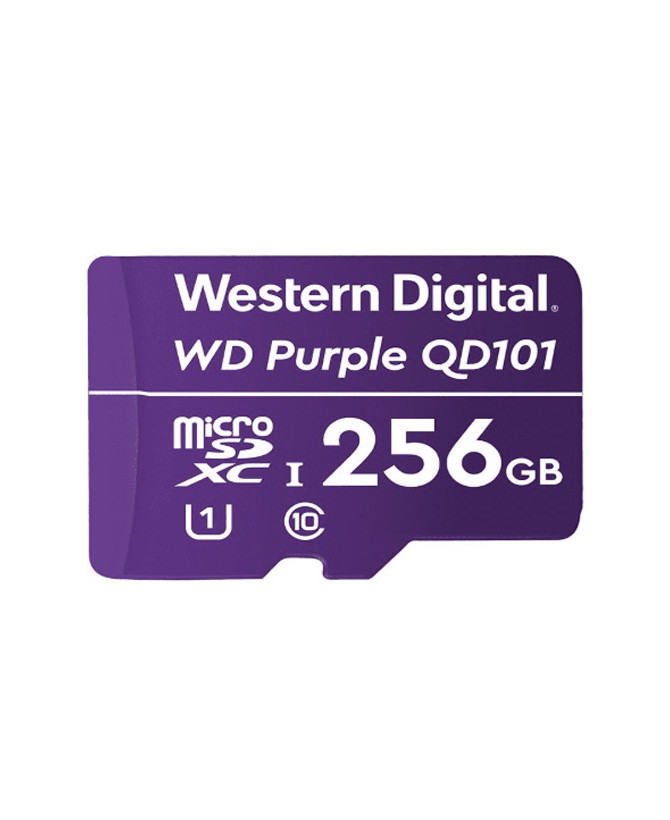 Western Digital Purple QD101 256GB MicroSDXC Card WDD256G1P0C-85AEL0