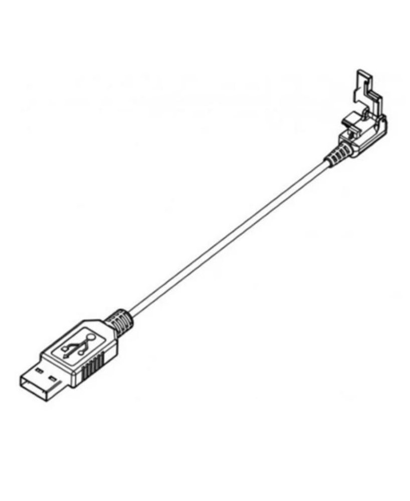 HP Poly/Plantronics Trio 8800 2m USB-A to USB Micro Locking Cable 86H67AA