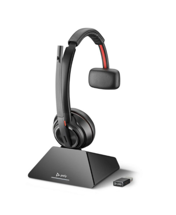 HP Poly/Plantronics Savi 8210 UC USB-A DECT Wireless Mono Headset 8D3E9AA