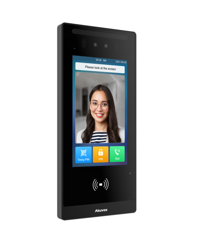 Akuvox 7″ Screen Face Recognition Door Intercom E18C