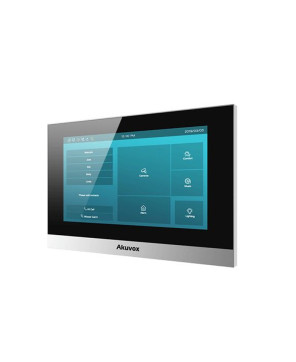 Akuvox 7″ Display Touch Screen Indoor Panel C313W-2 for Door intercoms 2 WIRE