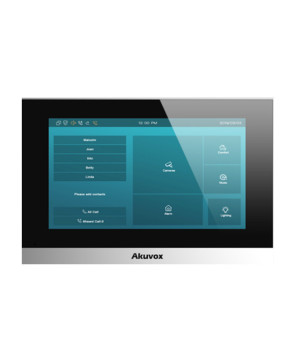 Akuvox 7″ Display Touch Screen Indoor Panel C313W-2 for Door intercoms 2 WIRE