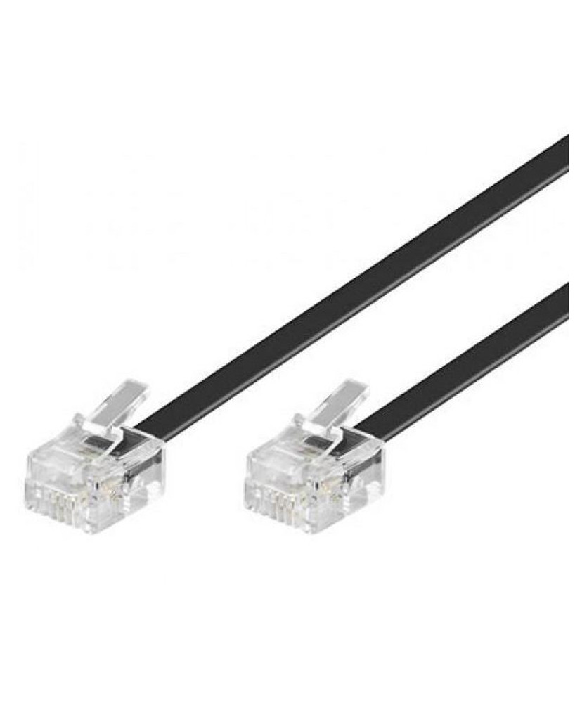 Astrotek Telephone 2M Extension Cable 6P4C Plug/Plug AT-RJ11-MM-2