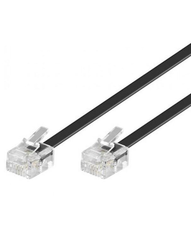 Astrotek Telephone 2M Extension Cable 6P4C Plug/Plug AT-RJ11-MM-2