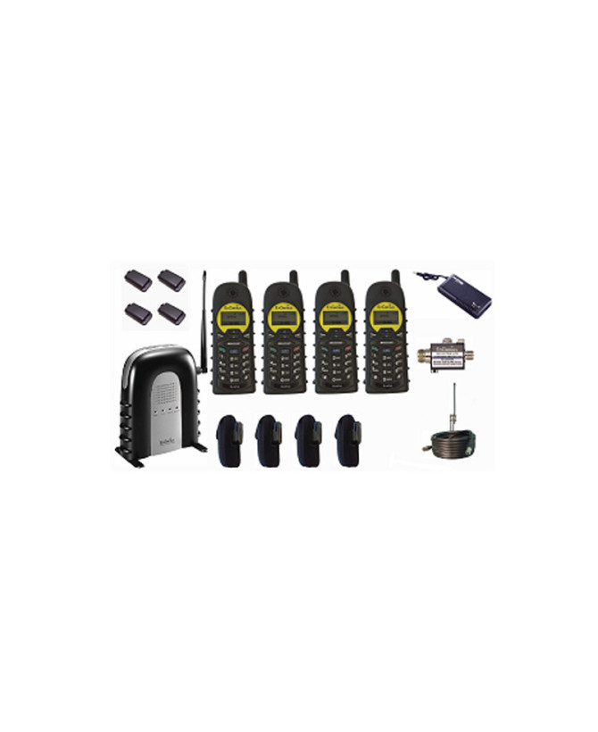 SP935 ‘S’ SIP QUAD B10 PACK – 4 x Handset and 1 x Base , Accessories and External Antenna