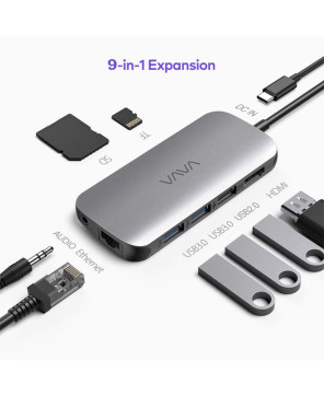 Buy VAVA USB C Hub 9-in-1 Adapter 83-07000-061