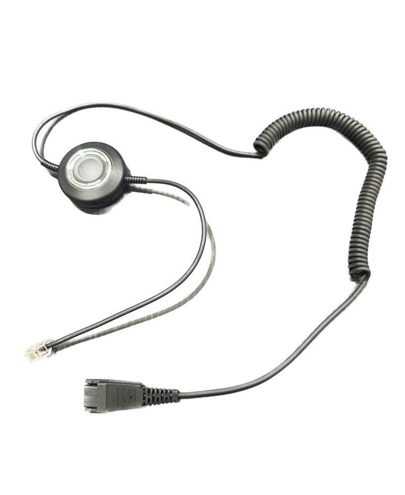 2M QD/RJ Smart Cord QD-SMART-CORD for Corded Headsets