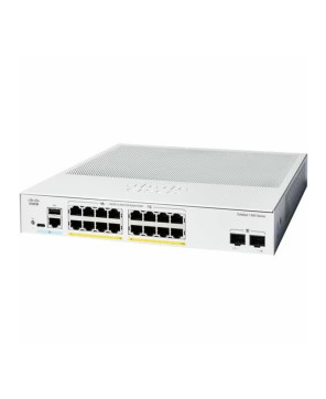 Cisco Catalyst 1300 16-Port GE Full PoE 2x1G SFP Managed Ethernet Switch C1300-16FP-2G