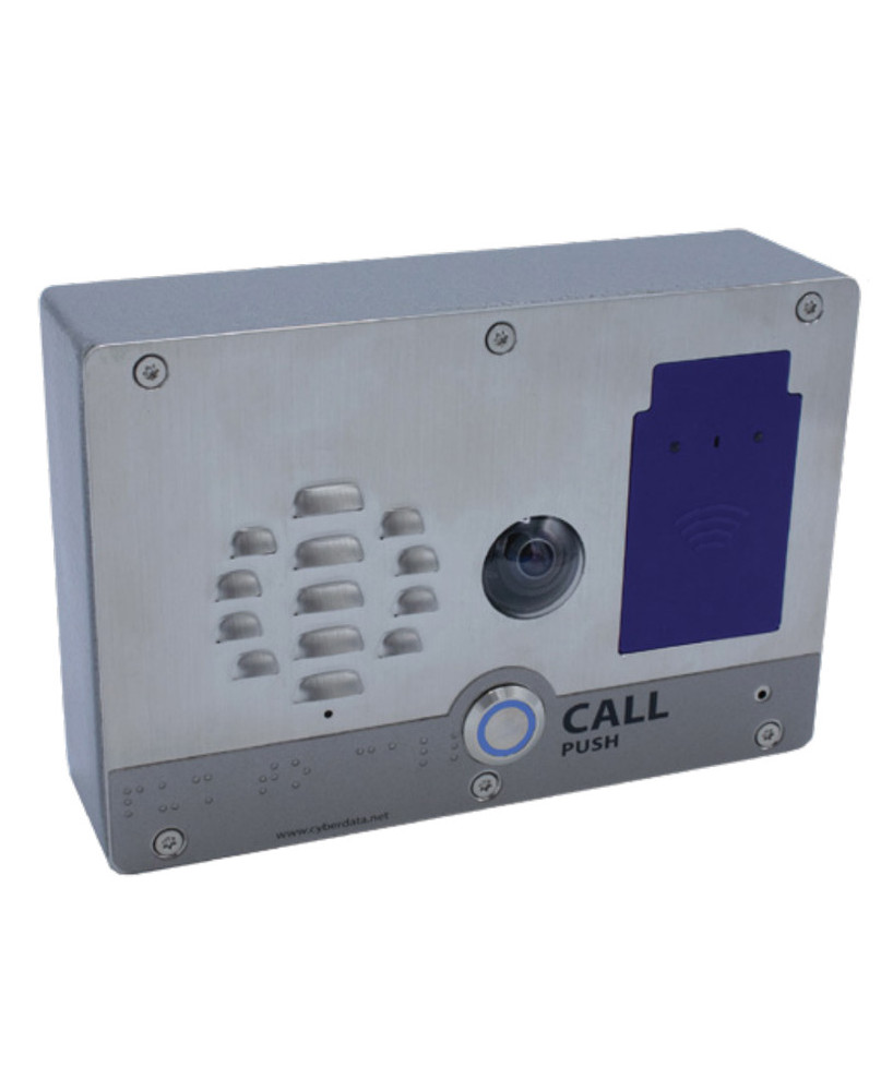 Cyberdata SIP h.264 Video Outdoor Intercom with RFID 011478