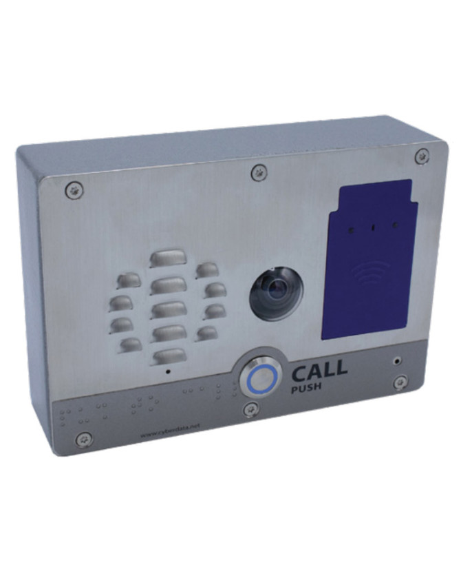 Cyberdata SIP h.264 Video Outdoor Intercom with RFID 011478