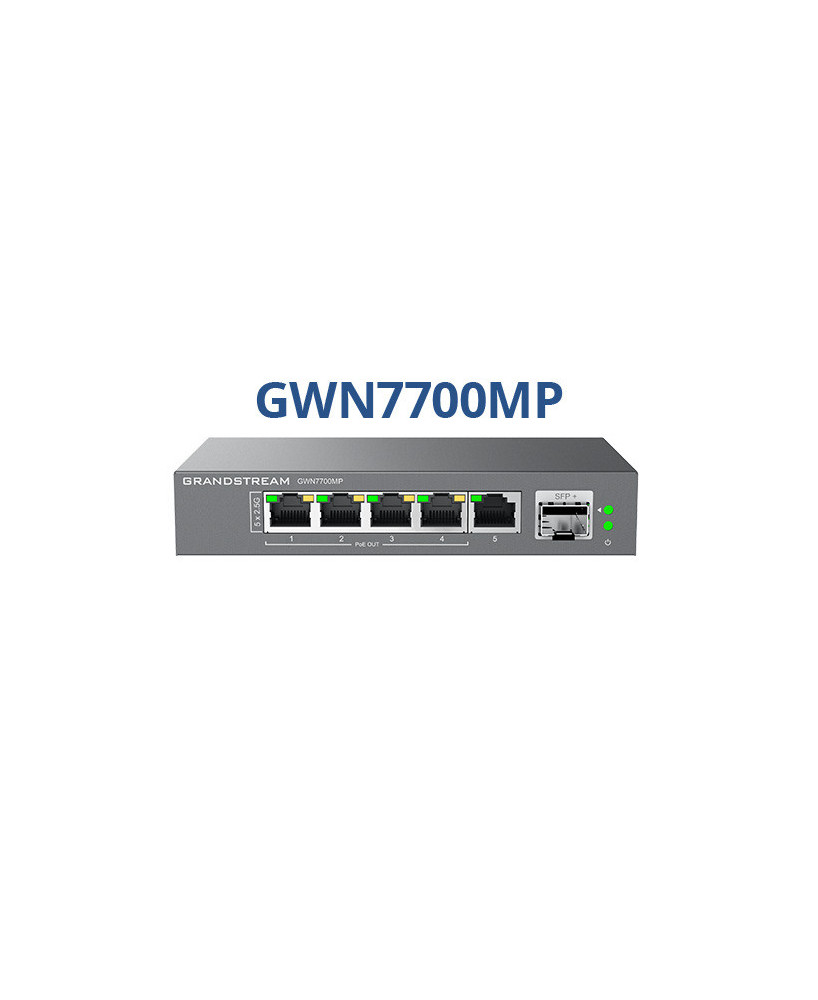 Buy Grandstream GWN7700MP Unmanaged 2.5G Multi-Gigabit Network Switch