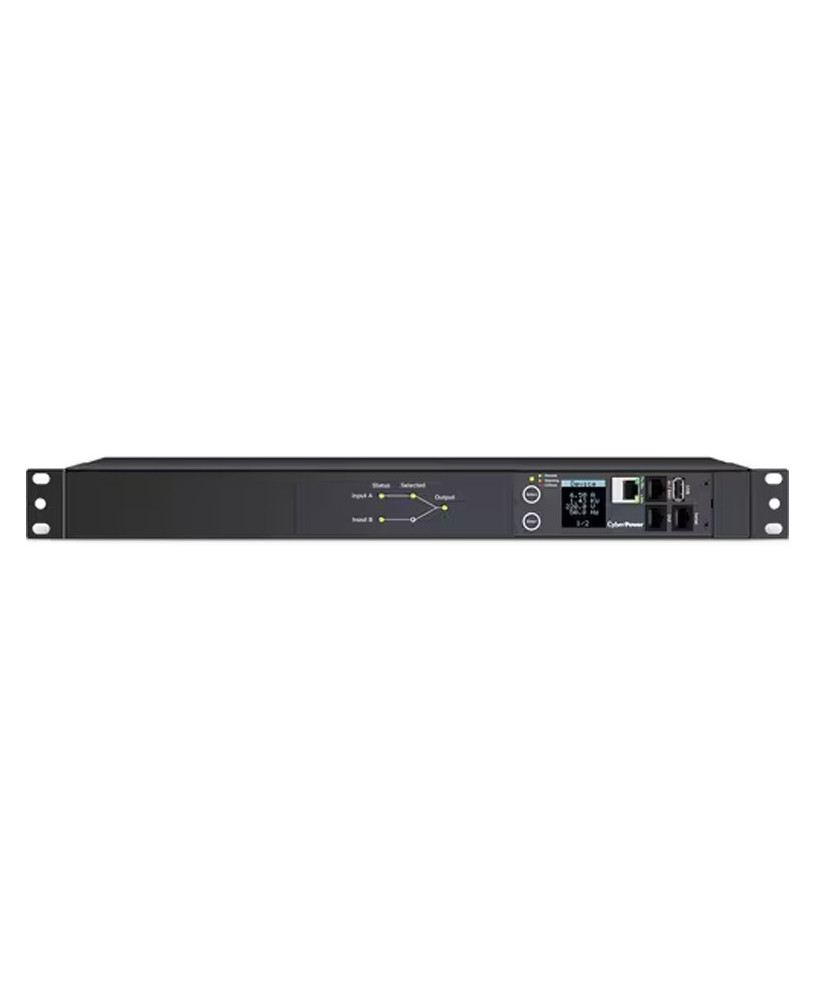 CyberPower 10-Outlets Modular Switched ATS PDU PDU44005