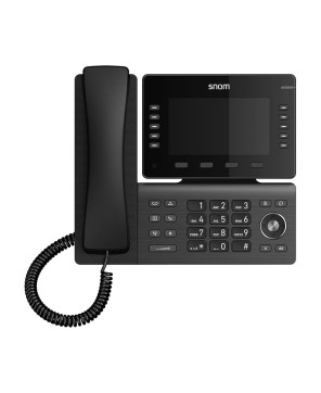 snom D865 12 Line 5.0″ IPS Colour Display Gbit port, USB, Wi-Fi, and Bluetooth IP Phone 00004536