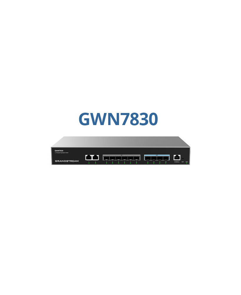 Buy Grandstream GWN7830 Enterprise Layer 3 Aggregation Network Switch