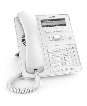 Snom D715 4 Line PoE USB Gbit IP Phone In White 00004381