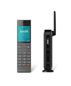 Snom HM201 1-Line DECT Cordless Hospitality Phone 00007006