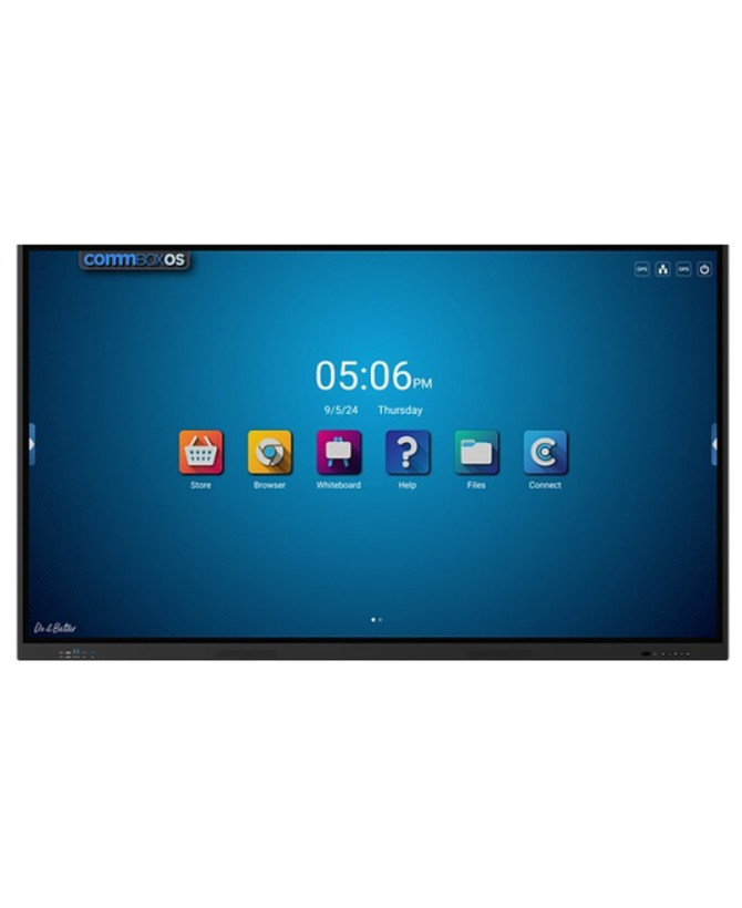 Commbox 86" 4K UHD Touch Interactive Atom Display CBIA86