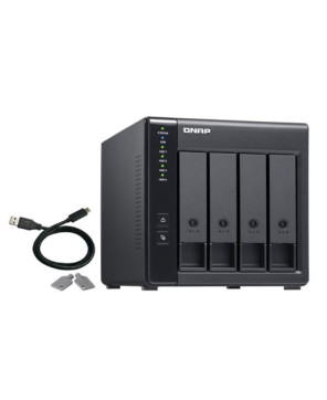 QNAP TR-004, 4 Bay DAS (NO DISK) Hardware Raid Expansion Enclosure