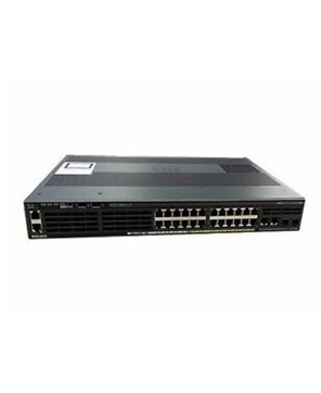 Cisco Catalyst 2960-X 24 GigE PoE 110W, 2xSFP + 2x1GBT, LAN Base WS-C2960X-24PSQ-L