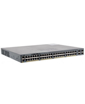 Cisco Catalyst 2960-X 48 Ports 10/100/1000Base-T 4 SFP Slots Ethernet Switch WS-C2960X-48LPS-L