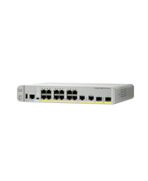 Cisco Catalyst 3560-CX IP Base 12-Port GE PoE+ Switch with 2x 10G SFP+ and 2x 1G Copper Uplinks WS-C3560CX-12PD-S