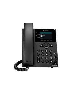 HP Poly/Polycom VVX 250 4-Line PoE-enabled IP Desk Phone 89B62AA