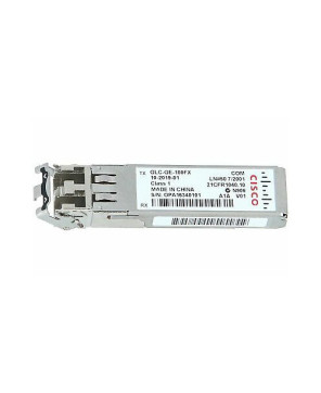 Cisco - SFP (mini-GBIC) transceiver module - 100Mb LAN - 100Base-FX - LC multi-mode GLC-GE-100FX-RF