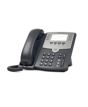 Cisco SPA501G-RF 8 Line IP Phone in Gray with PoE and PC Port