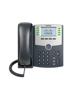 Cisco SPA508G-RF 8 Line IP Phone in Gray w/ Display PoE and Port