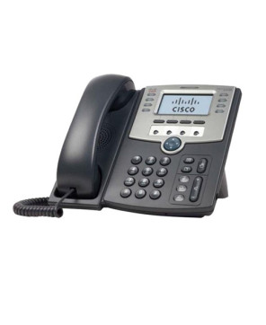 Cisco SPA509G-RF 12 Line IP Phone in Gray w/ Display PoE and Port