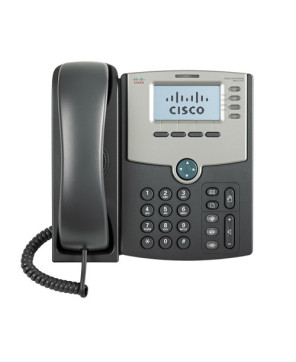 Cisco SPA514G-RF 4-Line IP Phone in Gray w/ Display PoE and Port