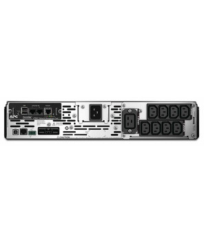 APC Smart-UPS SMX 3000VA 2U Rack/Tower LCD 200-240V Line Interactive UPS with Network Card SMX3000RMHV2UNC