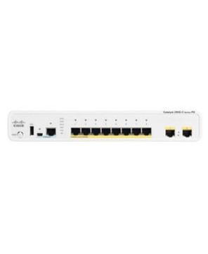 Cisco Catalyst 2960C PD 8 FE with 2x 1G PoE LAN Base Switch WS-C2960CPD8TTL-RF