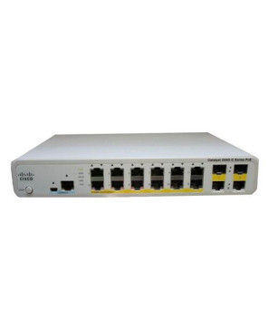 Cisco Catalyst 2960C 12 FE PoE 2x Dual Uplink Lan Base Switch WS-C2960C-12PCL-RF