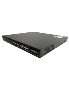 Cisco Catalyst 3650 24 Port PoE 2x10G Uplink w/ 5AP license IPB Switch