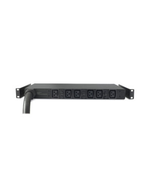 APC Basic 1U Rack PDU 400V, 32A, 22KW, C19(6), IEC-309 AP7526 for AR3100, AR3150, SMC1000I-2UC, SMC1500I-2UC, SMC1500IC