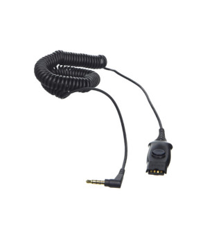 Buy HP Poly/Plantronics MO300 10Ft 3.5mm to QD Coiled Cable 38541-04 / 920Q1AA for iPhone