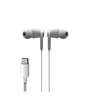 Buy Belkin Rockstar Headphones with USB-C Connector in White G3H0002BTWHT