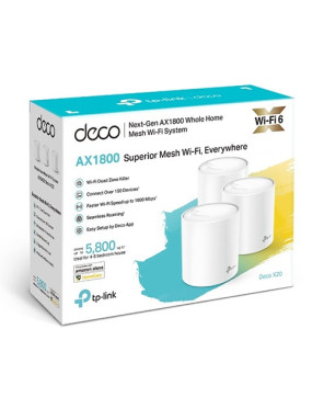 Buy TP-LINK AX1800 Smart Home Mesh 3-Pack Wi-Fi DECO-X20-3PK