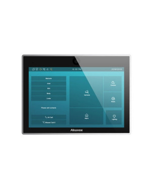 Akuvox Wireless 10″ Smart Android Touch Screen Panel IT83W for SIP Video Intercom Door Stations