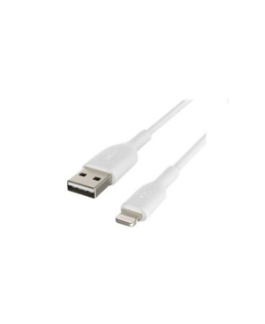 Buy Belkin 2M USB-A to Lightning Charge/Sync Cable in White CAA001BT2MWH for Apple Devices