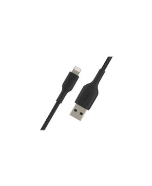 Buy Belkin 2M USB-A to Lightning Charge/Sync Braided Cable in Black CAA002BT2MBK for iPhone/iPad