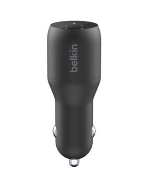 Buy Belkin Boost Charge 2-Port 18W USB-C Car Charger CCB002BTBK