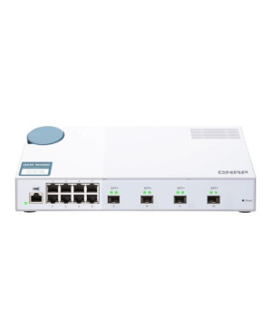 Buy QNAP 12 Port Web Managed Switch QSW-M408S for SMB Network Deployment