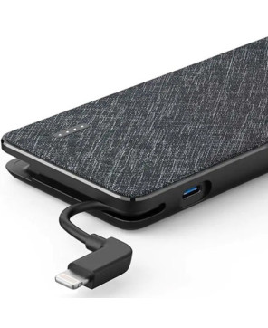 Buy Anker PowerCore 10000mAh Power Bank with Lightning Cable A1222T11 for iPhone, iPad and iPod