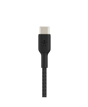 Buy Belkin 1M USB-C to Lightning Charge/Sync Braided Cable in Black CAA004BT1MBK for iPhone and iPad