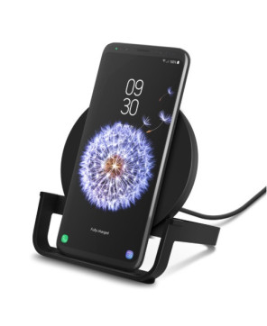 Buy Belkin Boost Charge 10W QI Wireless Charging Stand in Black WIB001BTBK for Apple and Samsung Devices