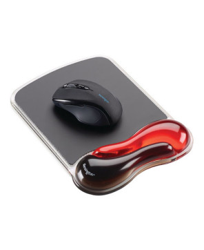 Buy Kensington Duo Gel Mouse Pad with Wrist Rest in Black/Red 62402